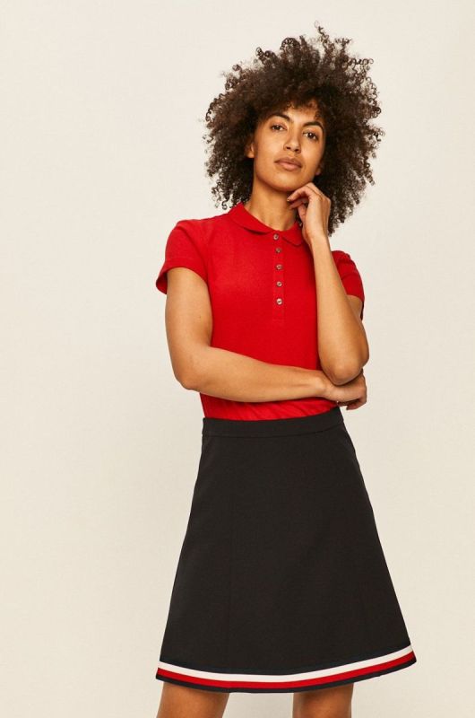 Tommy Hilfiger - Футболка колір червоний (298943)
