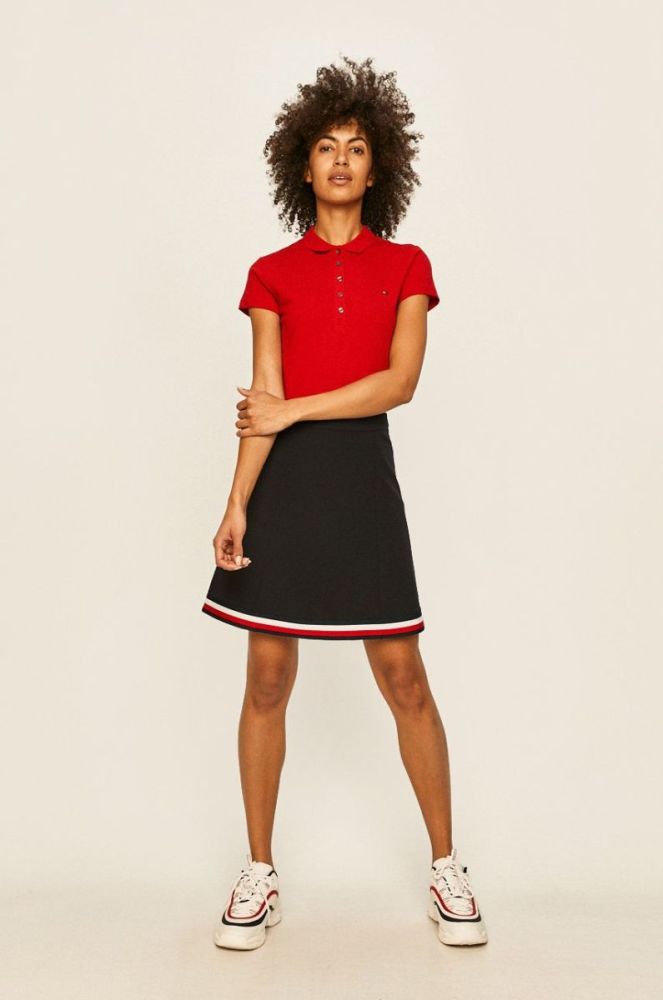 Tommy Hilfiger - Футболка колір червоний (298943) фото 2