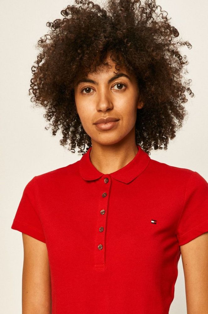 Tommy Hilfiger - Футболка колір червоний (298943) фото 4