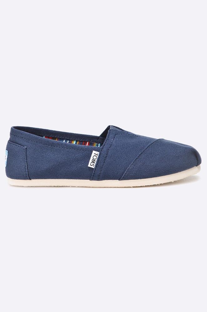 Toms - Еспадрилі Canvas Classic колір темно-синій