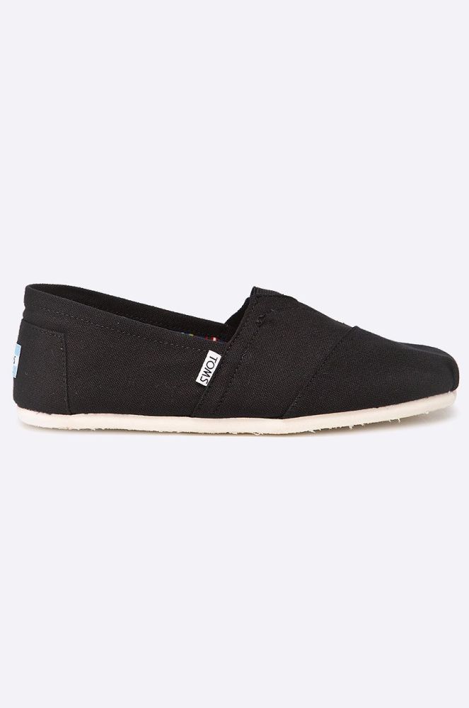 Toms - Еспадрилі Canvas Classic Alpargata колір чорний