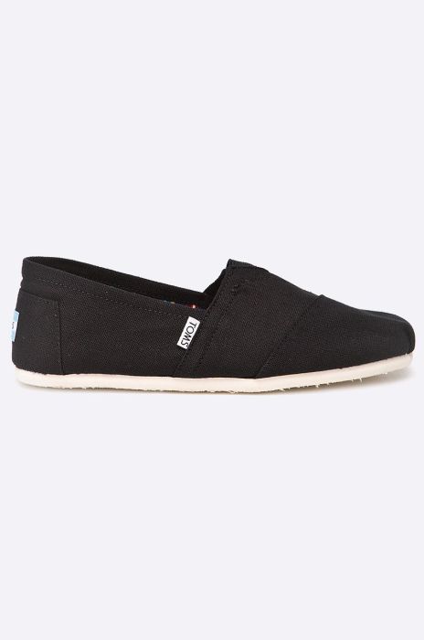 Toms - Еспадрилі Canvas Classic Alpargata колір чорний Toms - Еспадрилі Canvas Classic Alpargata колір чорний