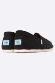 Toms - Еспадрилі Canvas Classic Alpargata колір чорний Toms - Еспадрилі Canvas Classic Alpargata колір чорний