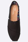 Toms - Еспадрилі Canvas Classic Alpargata колір чорний Toms - Еспадрилі Canvas Classic Alpargata колір чорний