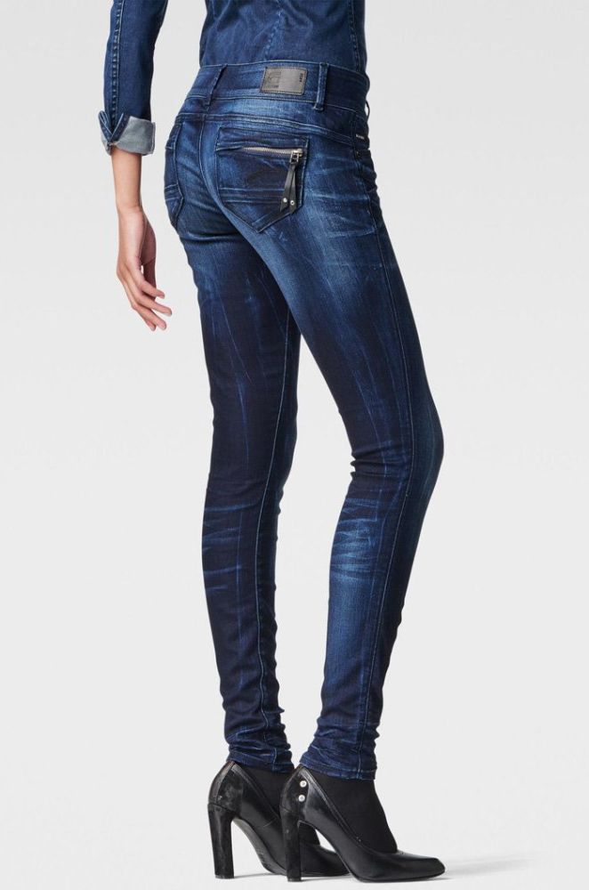 G-Star Raw Джинси Midge Cody колір темно-синій фото 2