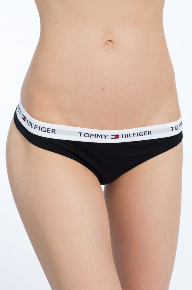 Tommy Hilfiger - Стринги колір чорний (678007)