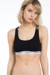 Pepe Jeans - Бюстгальтер Dixie колір чорний Pepe Jeans - Бюстгальтер Dixie колір чорний