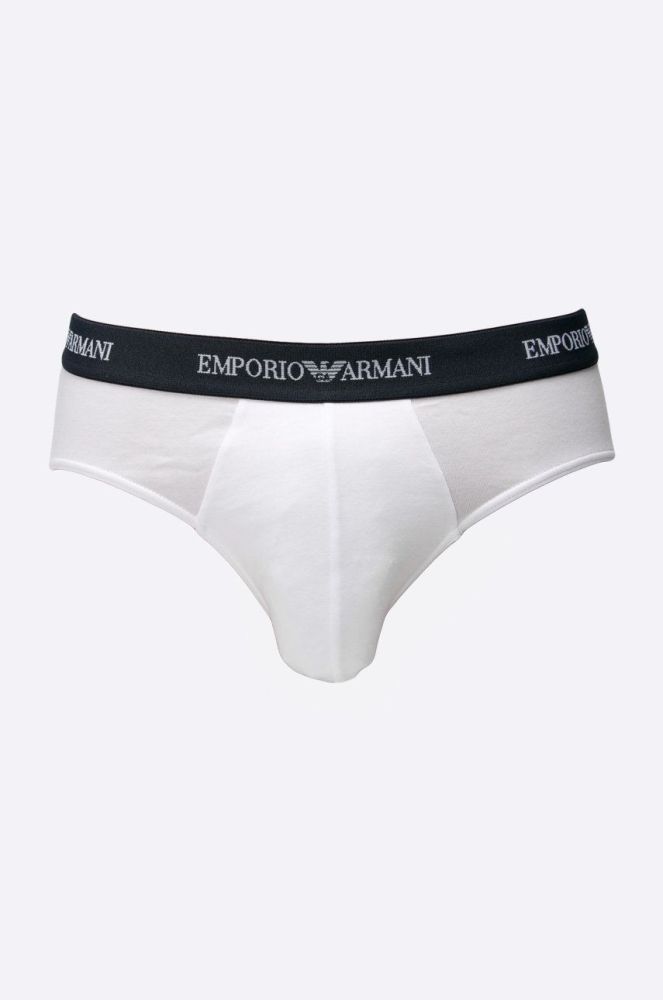 Emporio Armani Underwear - Сліпи (2-pack) колір білий