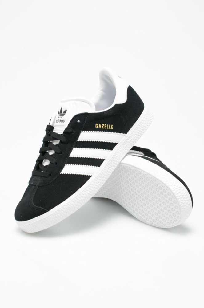 adidas Originals - Черевики dzieci?ce Gazelle колір чорний фото 5