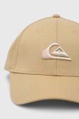 Кепка Quiksilver однотонна колір бежевий (2957069)