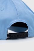 Кепка Quiksilver однотонна колір блакитний (2957074)