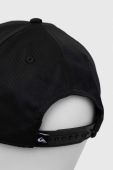 Кепка Quiksilver колір чорний однотонна (2957067)