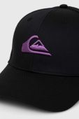 Кепка Quiksilver колір чорний однотонна (2957067)