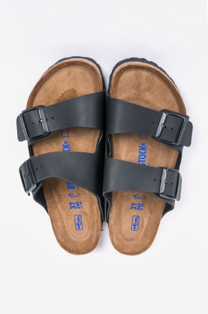 Birkenstock - Шльопанці Arizona Regular Width 551251-Black колір чорний фото 2