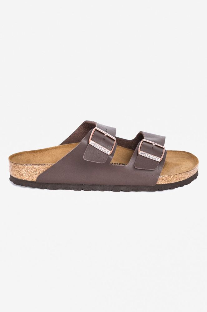 Birkenstock - Шльопанці Arizona 51701.M-Dark.Brown колір коричневий