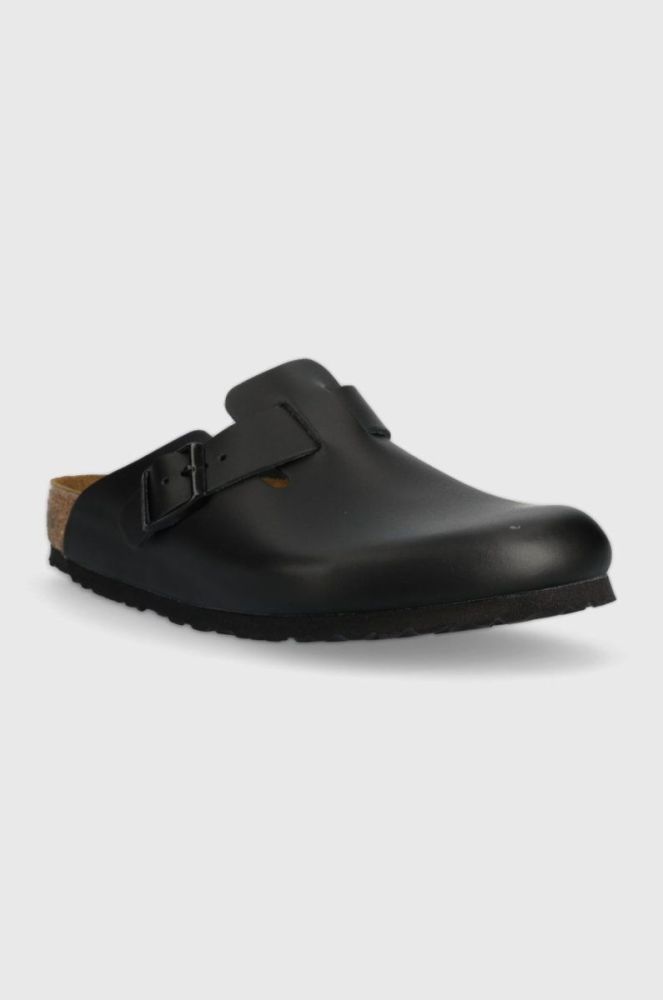 Birkenstock - Шльопанці Boston Regular Width 60191-Black колір чорний фото 2