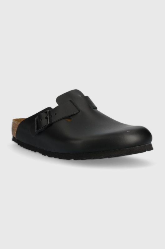 Birkenstock - Шльопанці Boston Regular Width 60191-Black колір чорний фото 2