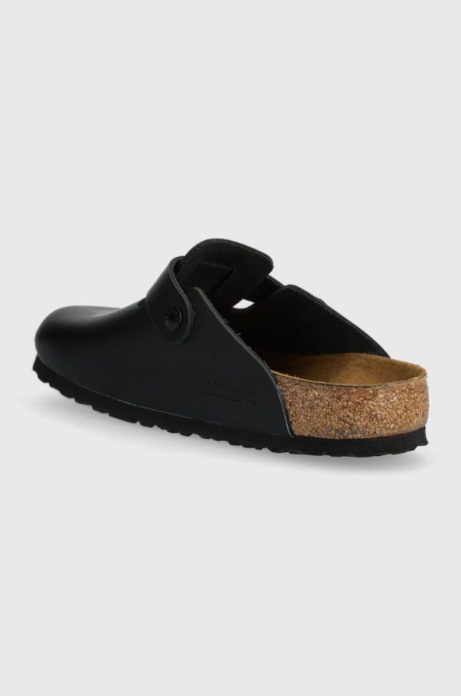 Birkenstock - Шльопанці Boston Regular Width 60191-Black колір чорний фото 3