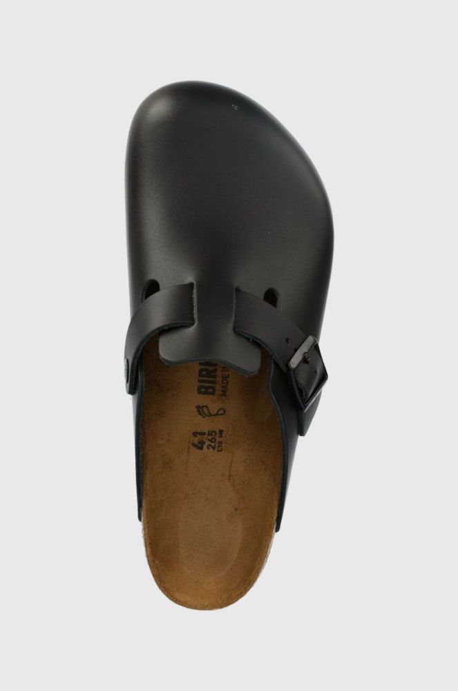 Birkenstock - Шльопанці Boston Regular Width 60191-Black колір чорний фото 4