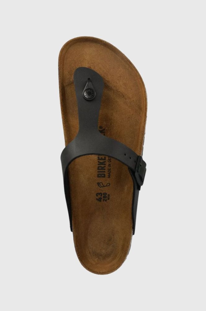 Birkenstock - В'єтнамки Gizeh Bs 43691.M-Black колір чорний фото 4