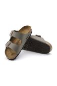 Birkenstock - Шльопанці Arizona Regular Width 151211-Nubu.Stone колір зелений