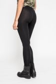 Легінси Tally Weijl жіночі колір чорний однотонні