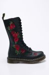 Черевики Dr. Martens Vonda жіночі колір чорний на плоскому ходу 12761001.Vonda-BLACK Черевики Dr. Martens Vonda жіночі колір чорний на плоскому ходу 12761001.Vonda-BLACK