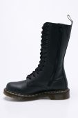 Черевики Dr. Martens Vonda жіночі колір чорний на плоскому ходу 12761001.Vonda-BLACK