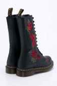 Черевики Dr. Martens Vonda жіночі колір чорний на плоскому ходу 12761001.Vonda-BLACK