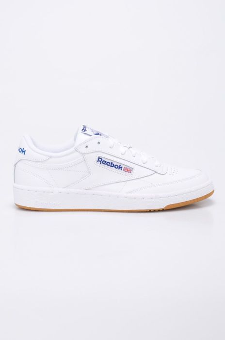 Reebok - Черевики Club C 85 AR0459 AR0459-WHITE/ROYA колір білий