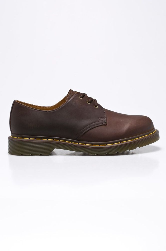 Замшеві туфлі Dr. Martens 1461 чоловічі колір коричневий 11838201.1461.MEN-GAUCHO
