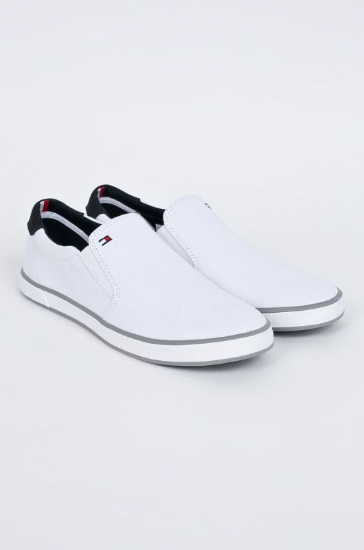Tommy Hilfiger - Кеди колір білий (196045) фото 2
