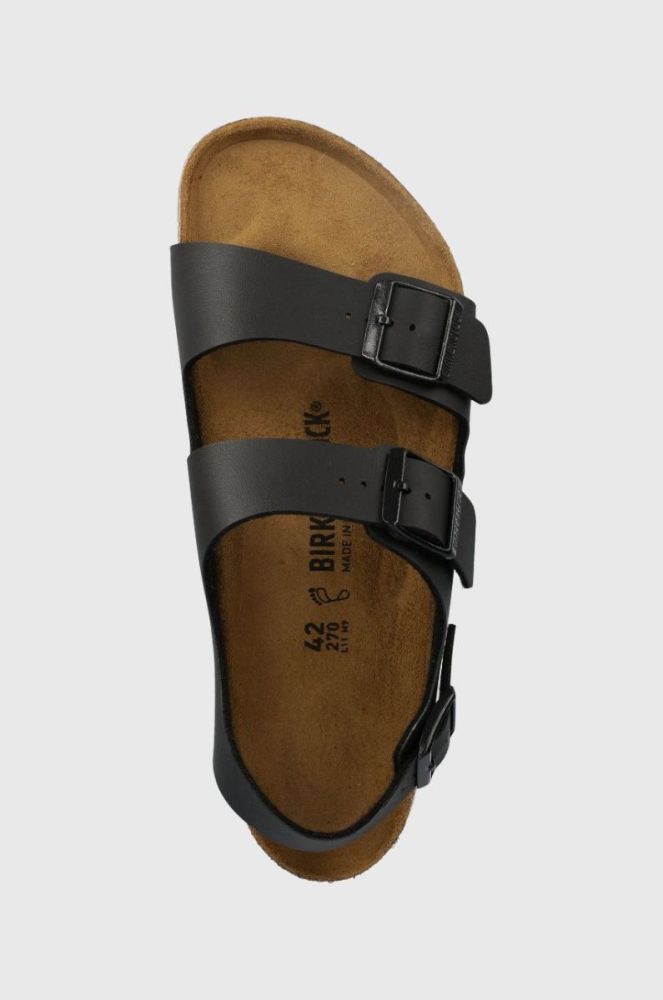 Birkenstock - Сандалі Milano 34791.M-Black колір чорний фото 4