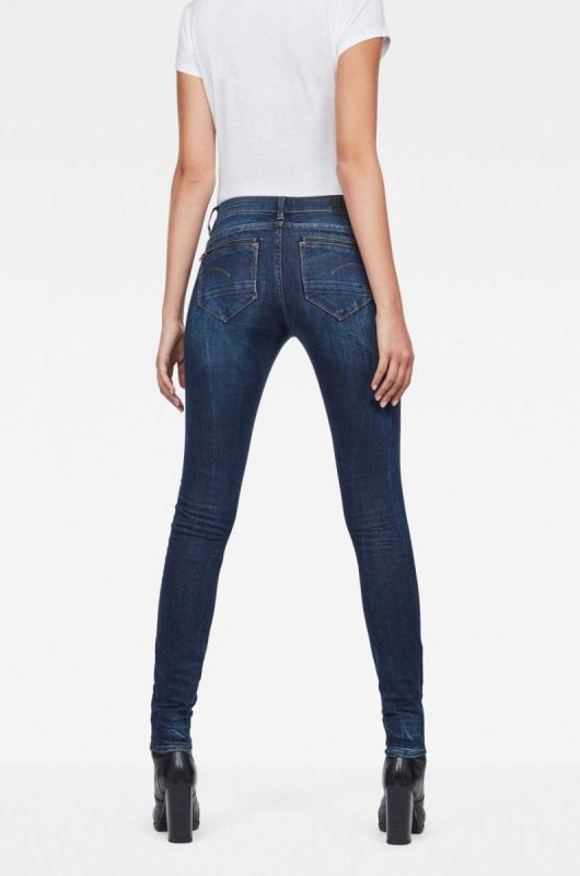 G-Star Raw - Джинси Midge Zip колір темно-синій фото 2