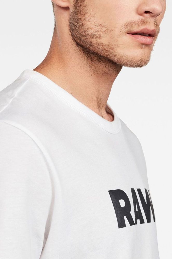 G-Star Raw - Футболка колір білий (151832) фото 6