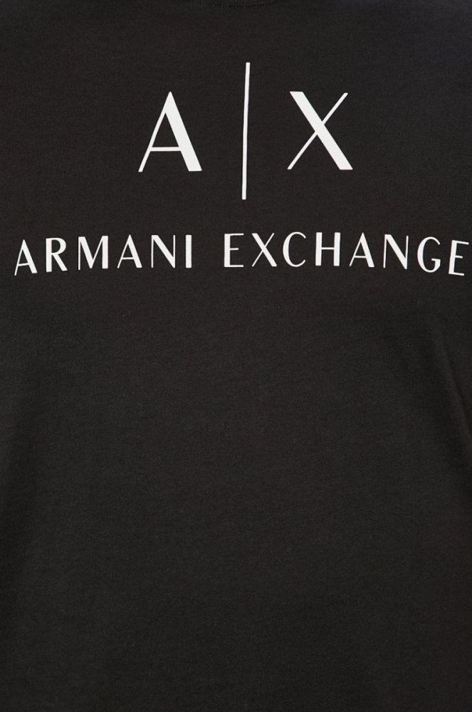 Armani Exchange - Футболка колір чорний (155317) фото 5