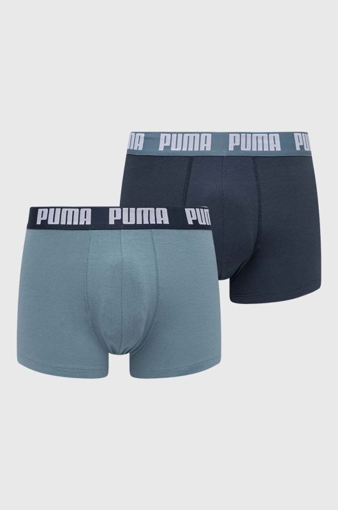 Боксери Puma 2-pack чоловічі колір бірюзовий