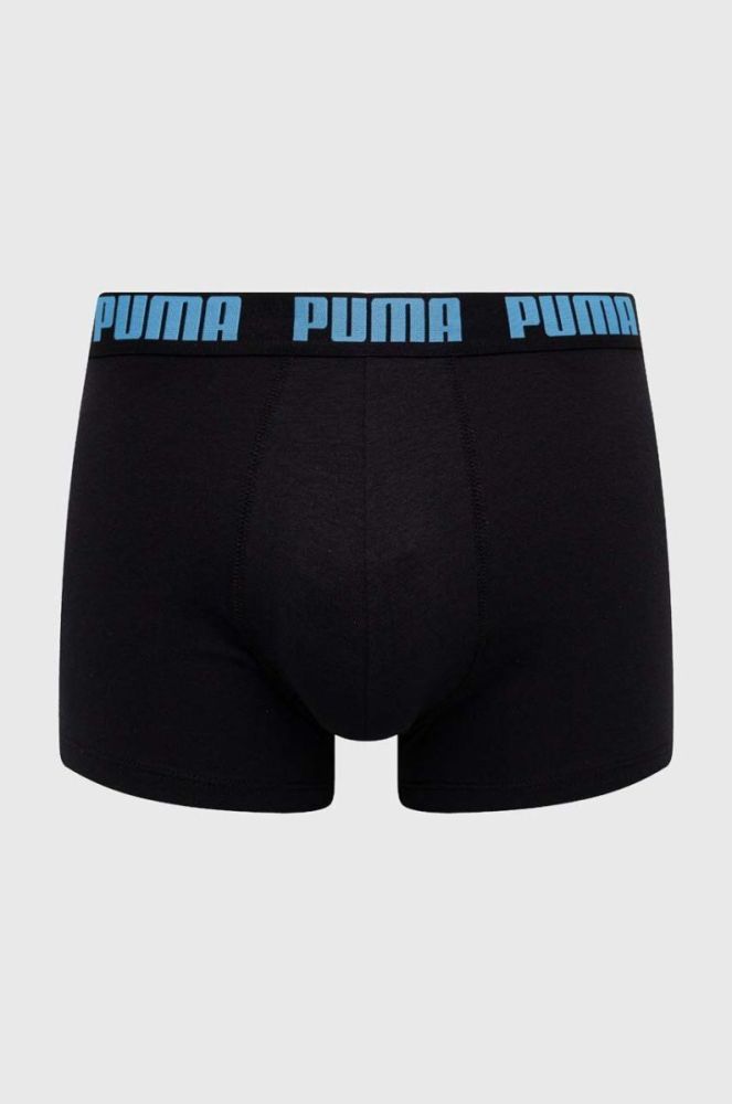 Боксери Puma 2-pack чоловічі колір чорний (3566470) фото 3