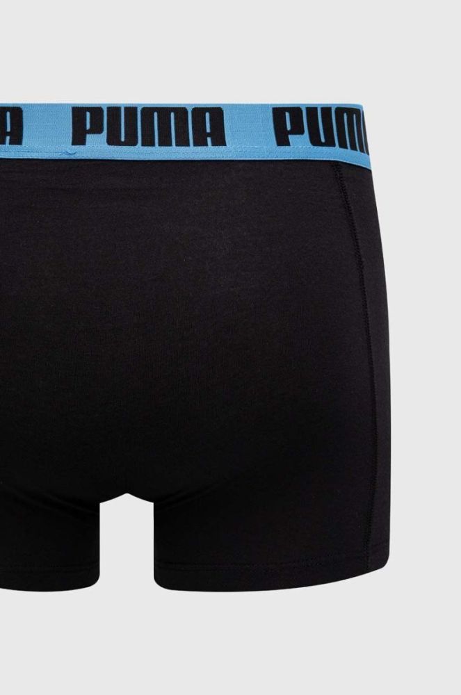 Боксери Puma 2-pack чоловічі колір чорний (3566470) фото 4