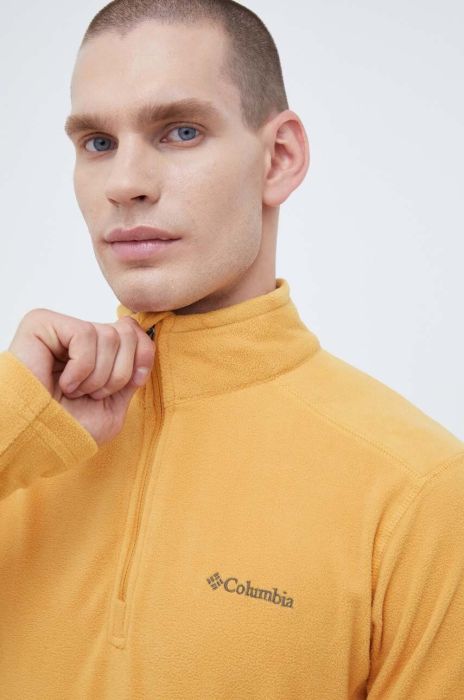 Спортивна кофта Columbia Klamath Range II колір помаранчевий візерунок