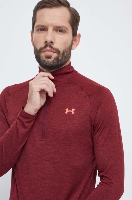 Тренувальна кофта Under Armour Tech 2.0 колір бордовий