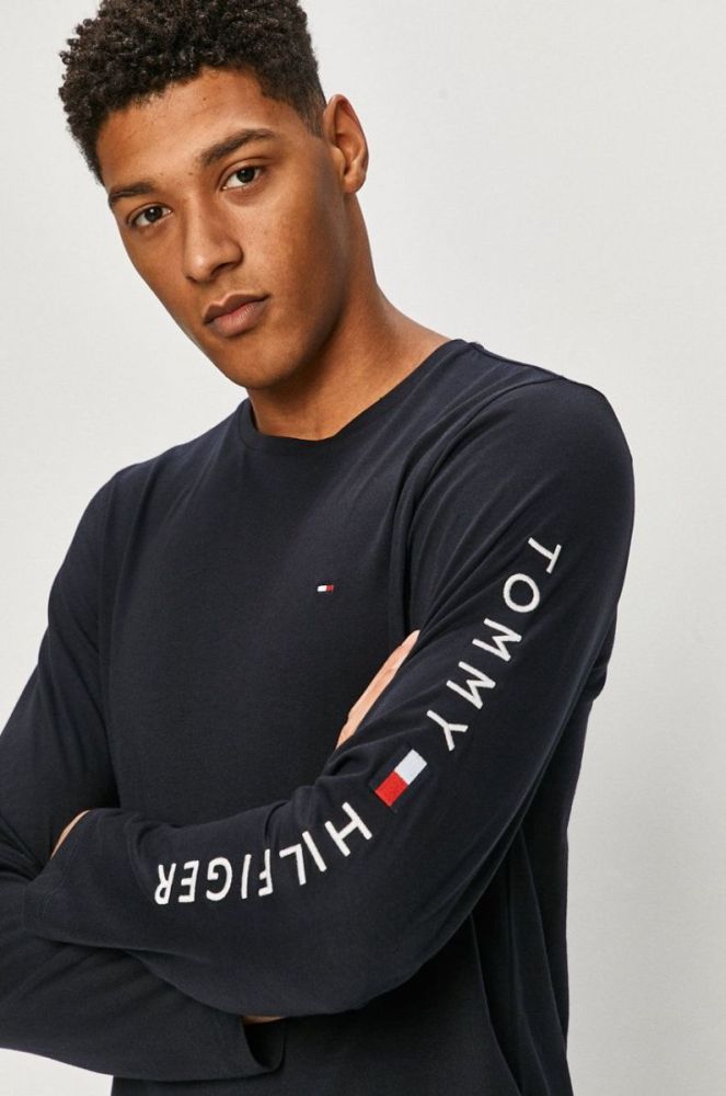 Tommy Hilfiger - Лонгслів колір темно-синій (225212) фото 4