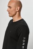 Tommy Hilfiger - Лонгслів колір чорний (225217)