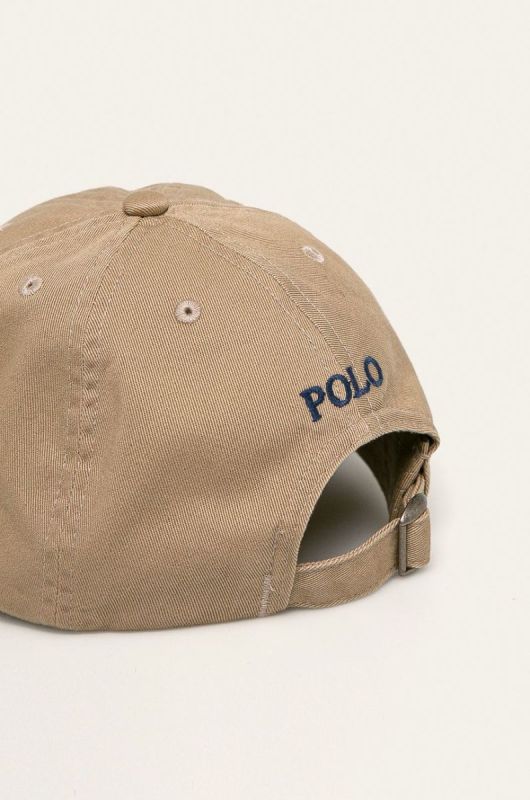 Polo Ralph Lauren - Дитяча кепка колір коричневий фото 2