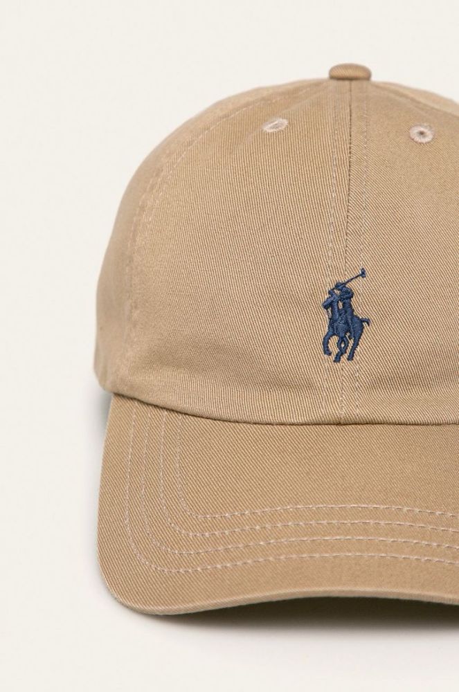 Polo Ralph Lauren - Дитяча кепка колір коричневий фото 3