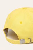 Кепка Fila колір жовтий з аплікацією