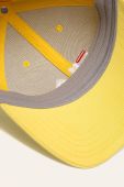 Кепка Fila колір жовтий з аплікацією