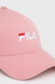 Кепка Fila колір фіолетовий з аплікацією (1586829)
