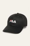 Кепка Fila колір чорний з аплікацією (256139) Кепка Fila колір чорний з аплікацією (256139)