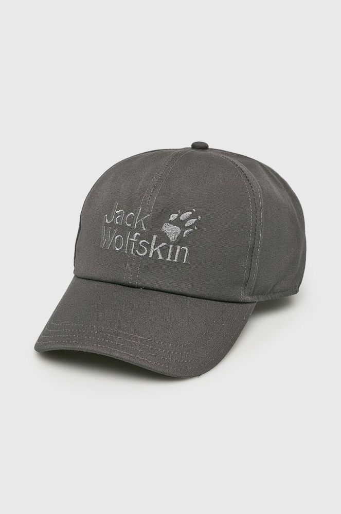Jack Wolfskin - Кепка колір сірий (252654)